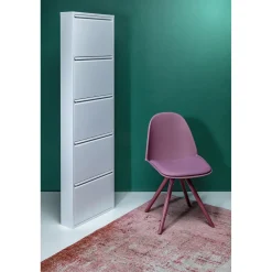 KARE Design Meuble À Chaussures Caruso 5 Blanc (Mailorder) Outlet