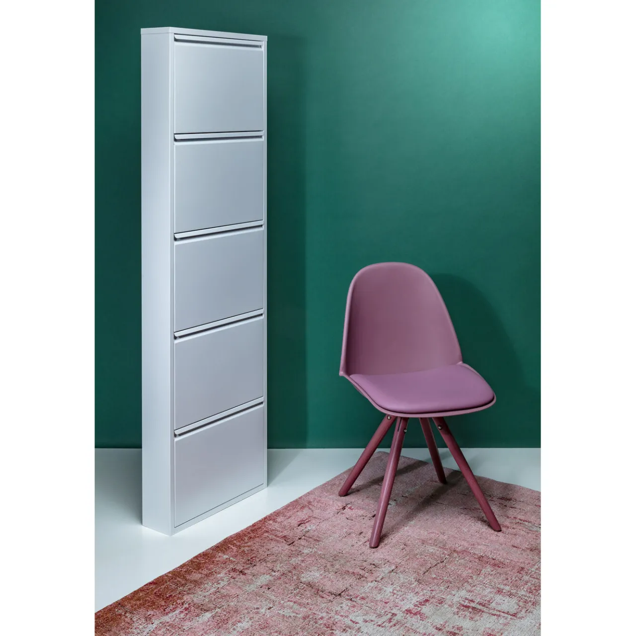 KARE Design Meuble À Chaussures Caruso 5 Blanc (Mailorder) Outlet