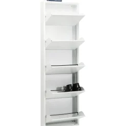 KARE Design Meuble À Chaussures Caruso 5 Blanc (Mailorder) Outlet