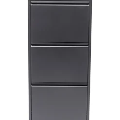 KARE Design Meuble À Chaussures Caruso 3 Anthracite Outlet