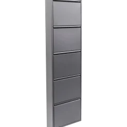 KARE Design Meuble À Chaussures Caruso 5 Anthracite (Mailorder New