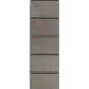 KARE Design Meuble À Chaussures Caruso 5 Alu Brosse Clearance