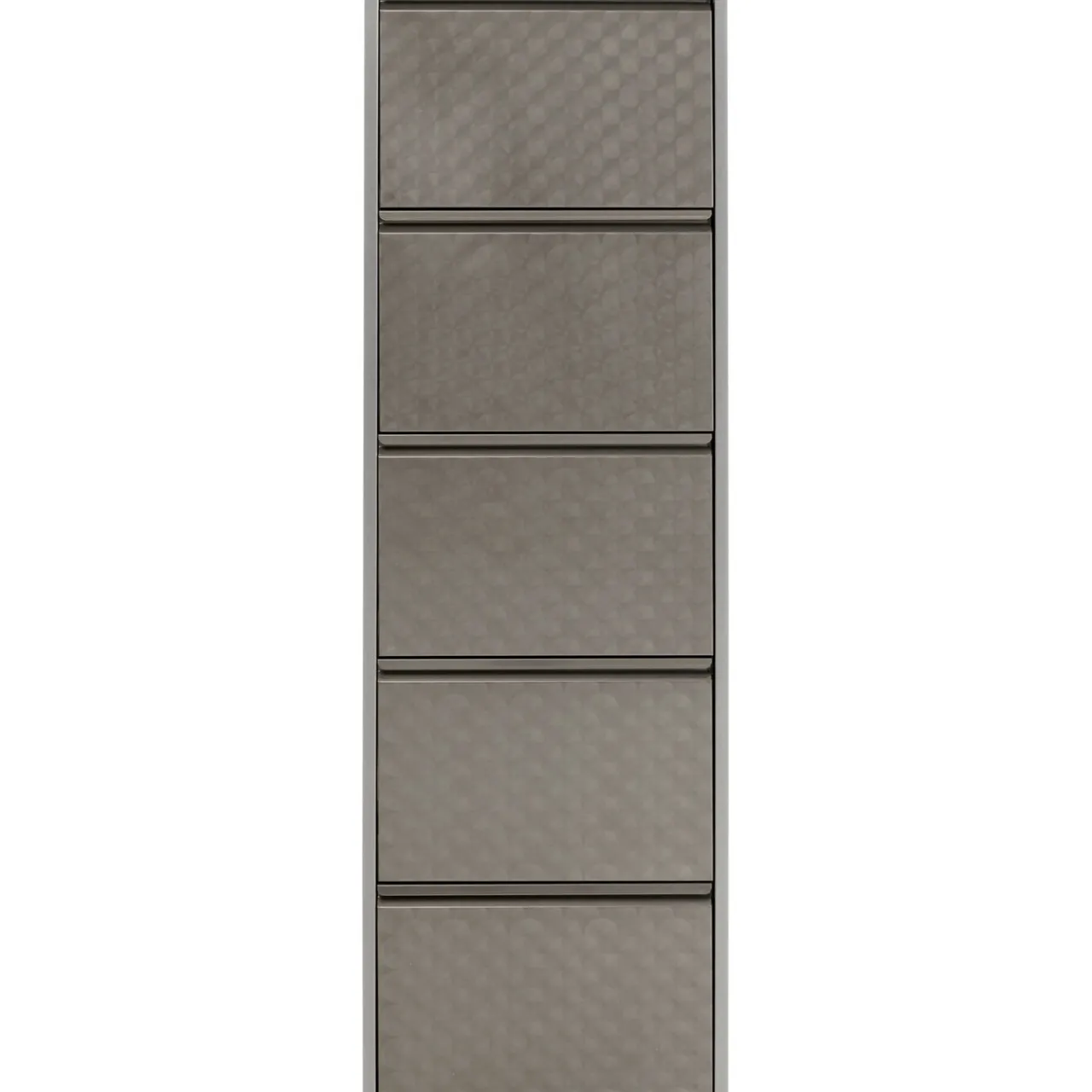 KARE Design Meuble À Chaussures Caruso 5 Alu Brosse Clearance
