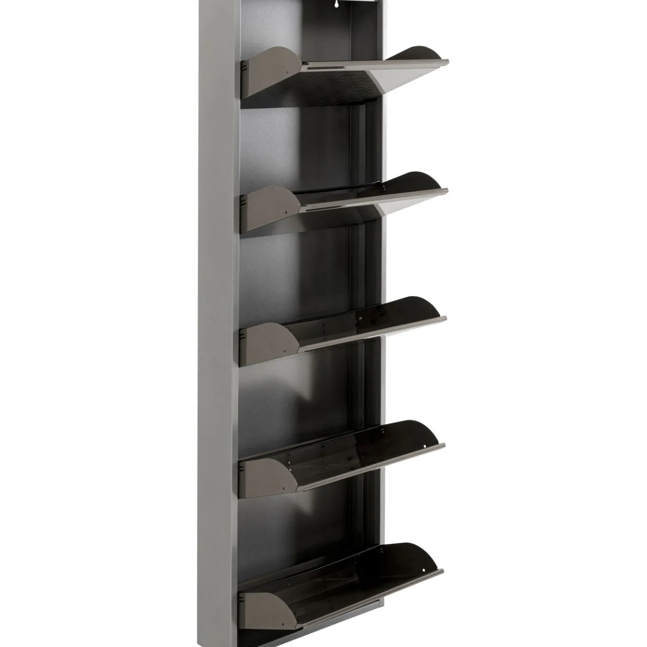 KARE Design Meuble À Chaussures Caruso 5 Alu Brosse Clearance