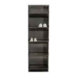 KARE Design Meuble À Chaussures Caruso 5 Alu Brosse Clearance