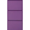 KARE Design Meuble À Chaussures Caruso 3 Violet (Mo) Clearance