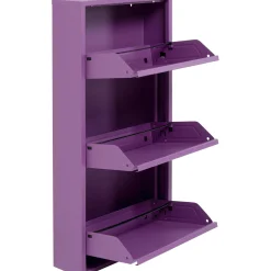 KARE Design Meuble À Chaussures Caruso 3 Violet (Mo) Clearance