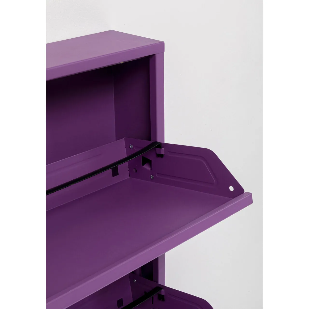 KARE Design Meuble À Chaussures Caruso 3 Violet (Mo) Clearance
