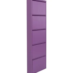 KARE Design Meuble À Chaussures Caruso 5 Violet (Mo) Clearance