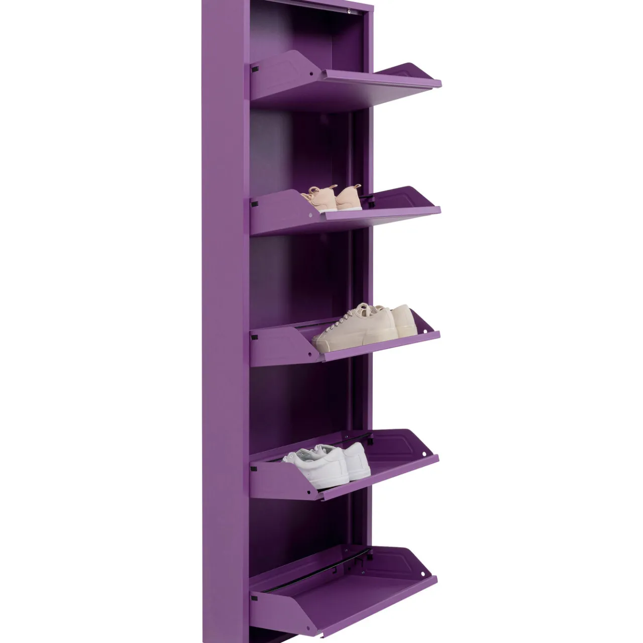 KARE Design Meuble À Chaussures Caruso 5 Violet (Mo) Clearance