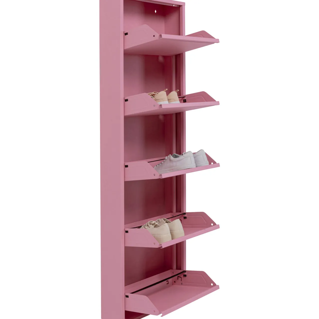 KARE Design Meuble À Chaussures Caruso 5 Rose (Mo) New