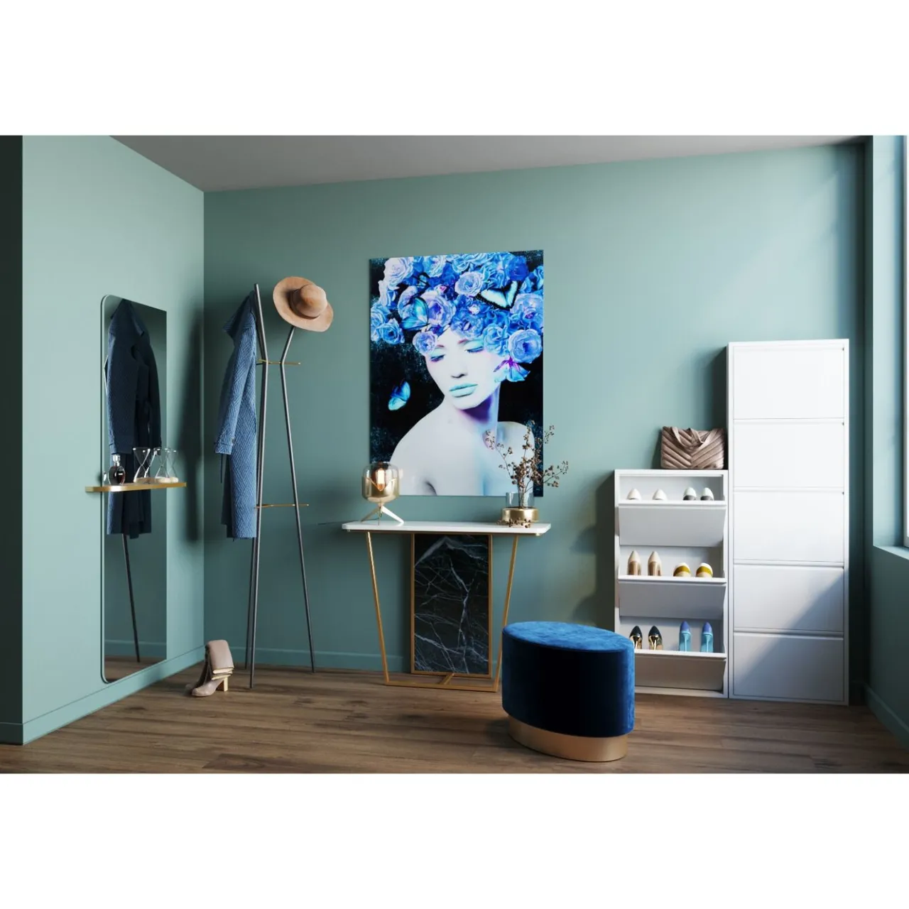 KARE Design Meuble À Chaussures Caruso 5 Blanc Discount
