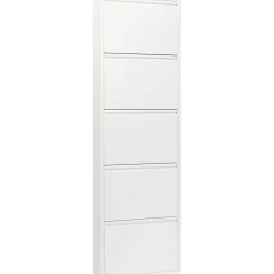 KARE Design Meuble À Chaussures Caruso 5 Blanc Discount