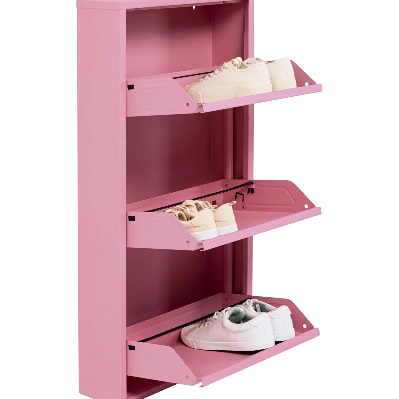 KARE Design Meuble À Chaussures Caruso 3 Rose (Mo) Clearance