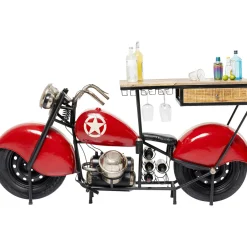 KARE Design Meuble Bar Motorbike Rouge New