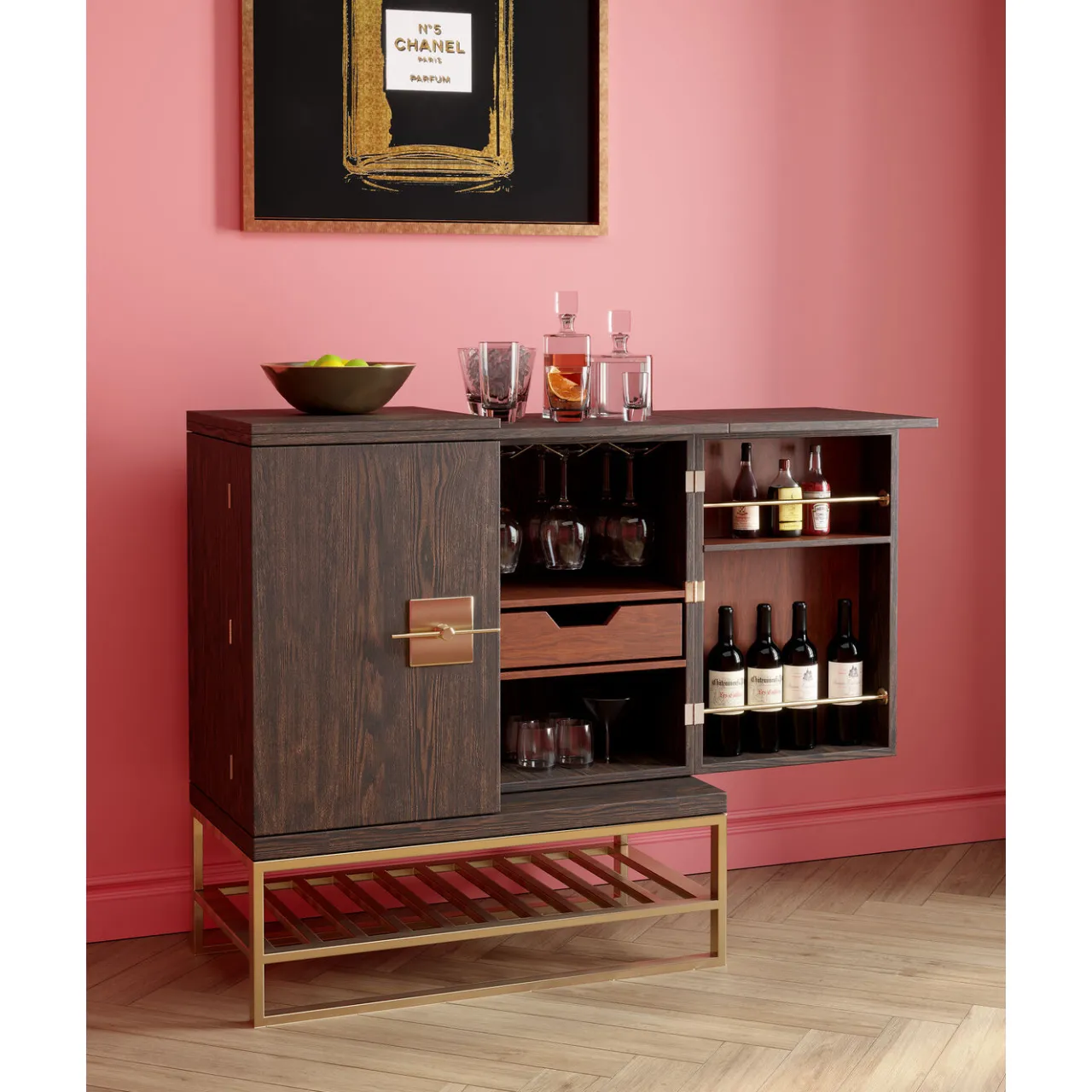 KARE Design Meuble Bar Osaka 107X92Cm Discount