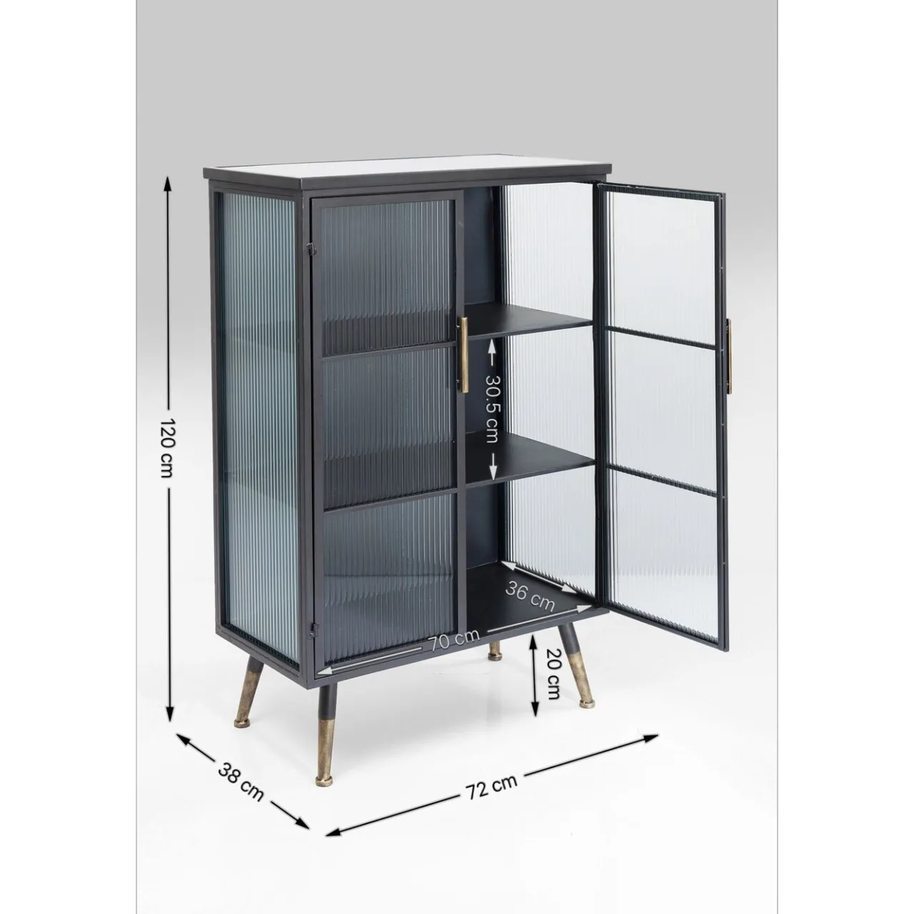 KARE Design Meuble Haut La Gomera 2-Portes Outlet