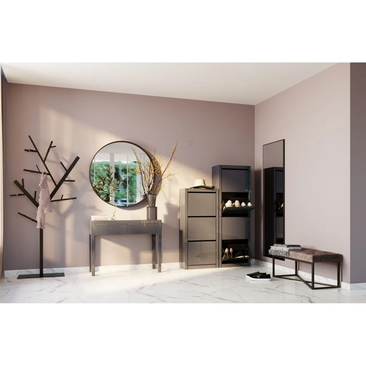 KARE Design Miroir Bella 180X60Cm Best