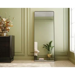 KARE Design Miroir Ombra Soft Noir 200X80Cm New