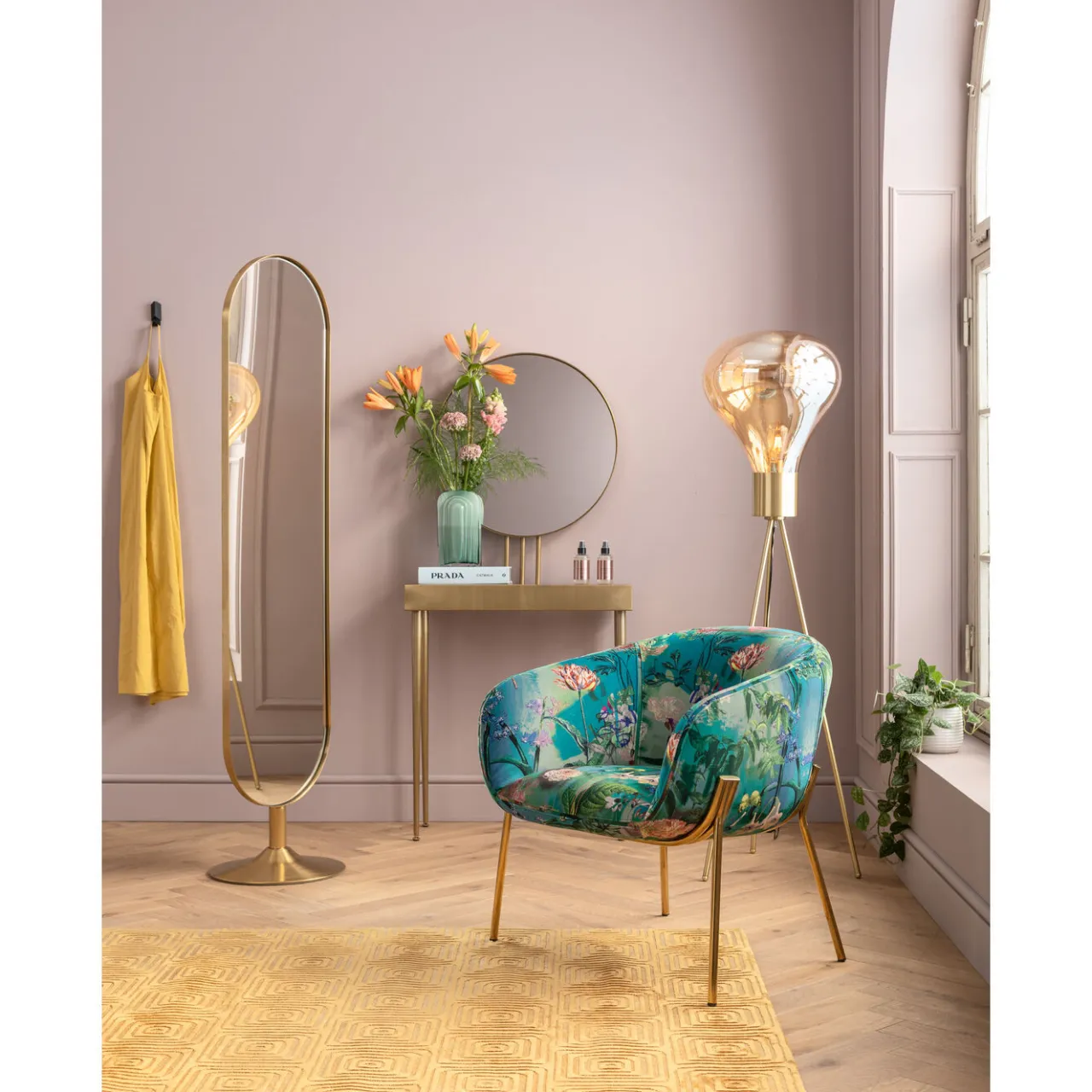 KARE Design Miroir Sur Pied Curve Mo 40X170Cm