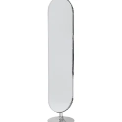 KARE Design Miroir Sur Pied Curvy Acier Poli 40X170Cm Discount