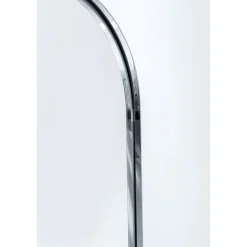 KARE Design Miroir Sur Pied Curvy Acier Poli 40X170Cm Discount