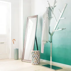 KARE Design Miroir Sur Pied Frame Eve Argente 55X180Cm Discount
