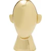 KARE Design Objet Décoratif Abstract Face Dore 28Cm Best
