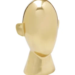 KARE Design Objet Décoratif Abstract Face Dore 28Cm Best