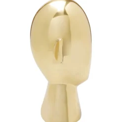 KARE Design Objet Décoratif Abstract Face Dore 28Cm Best