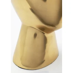 KARE Design Objet Décoratif Abstract Face Dore 28Cm Best