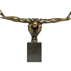 KARE Design Objet Décoratif Athlete Bronze 75Cm Clearance
