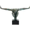 KARE Design Objet Décoratif Athlete Xl Antique Vert 100Cm
