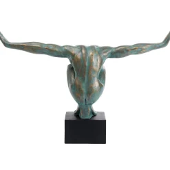 KARE Design Objet Décoratif Athlete Xl Antique Vert 100Cm