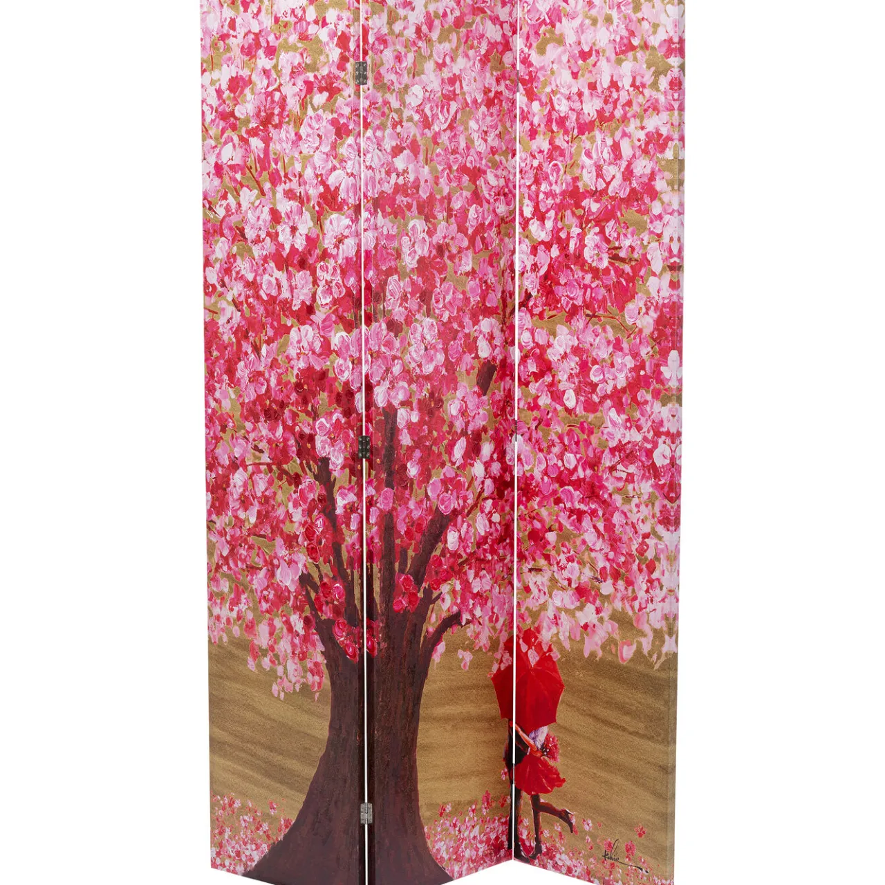KARE Design Paravent Flower Couple Vs Flower Boat 120X180 New