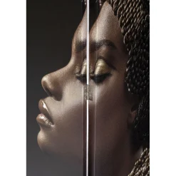 KARE Design Paravent Royal Headdress Vs Snake Girl 120X180 Outlet