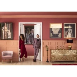 KARE Design Peinture A L Huile Frame Incognito Lady 80X100Cm Discount