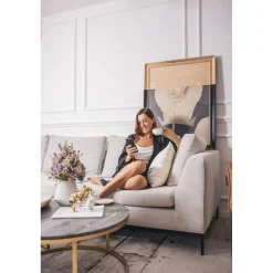 KARE Design Peinture A L Huile Frame Incognito Lady 80X100Cm Discount