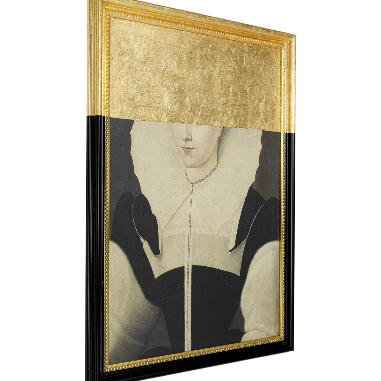 KARE Design Peinture A L Huile Frame Incognito Lady 80X100Cm Discount