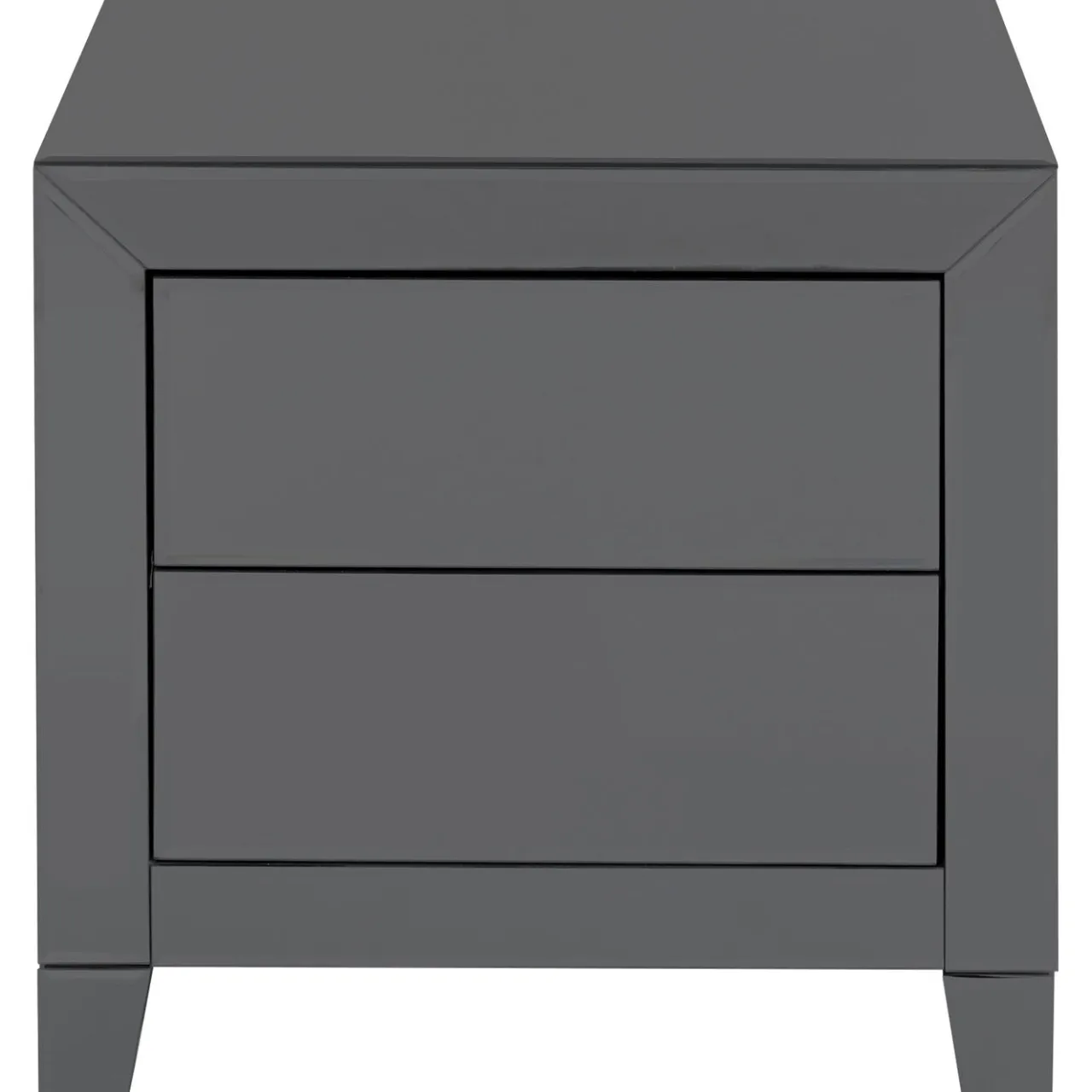 KARE Design Petite Commode Luxury Push 2 Tiroirs Gris Sale