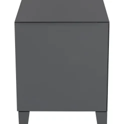 KARE Design Petite Commode Luxury Push 2 Tiroirs Gris Sale