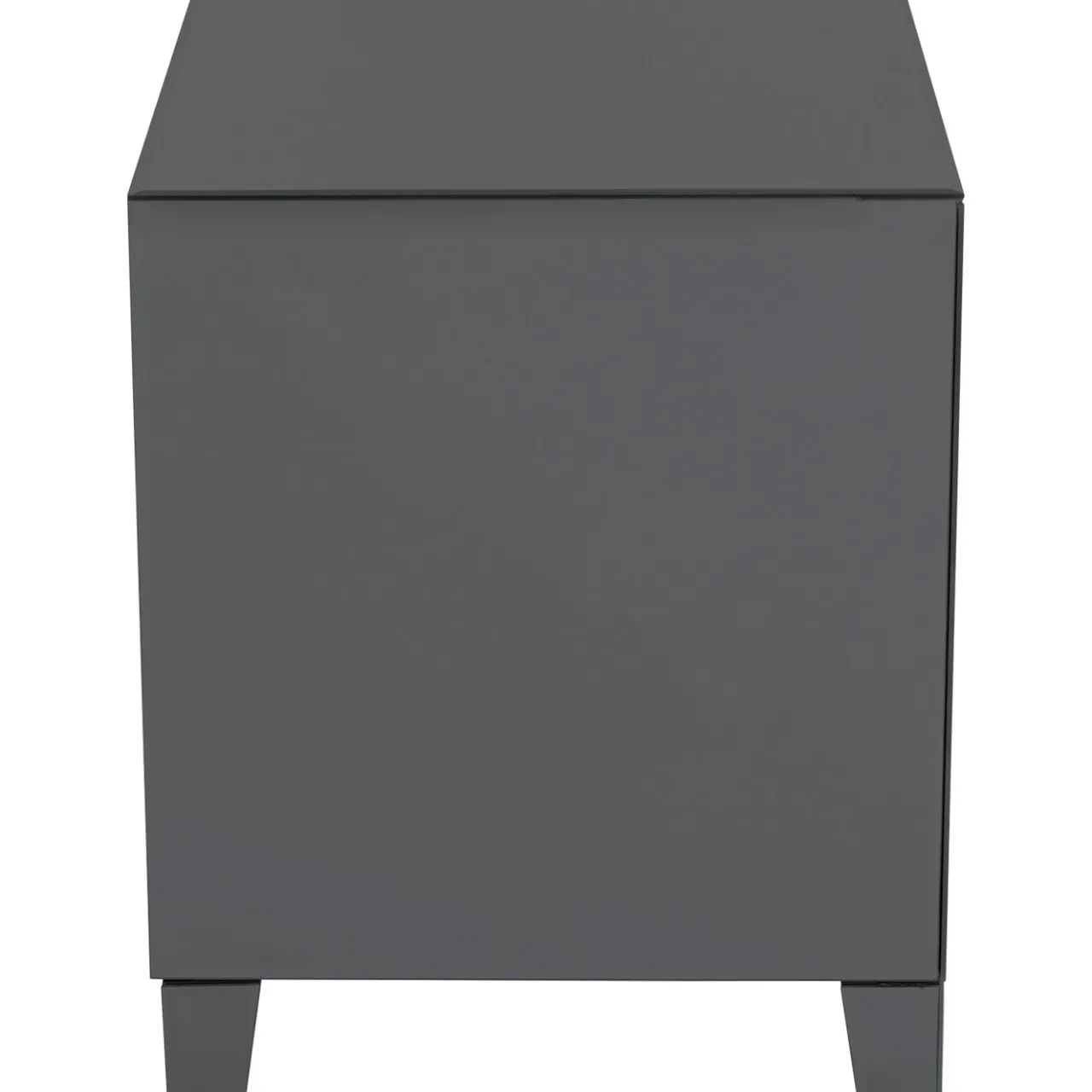 KARE Design Petite Commode Luxury Push 2 Tiroirs Gris Sale