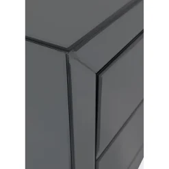 KARE Design Petite Commode Luxury Push 2 Tiroirs Gris Sale