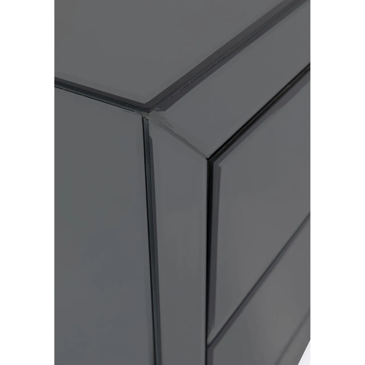 KARE Design Petite Commode Luxury Push 2 Tiroirs Gris Sale