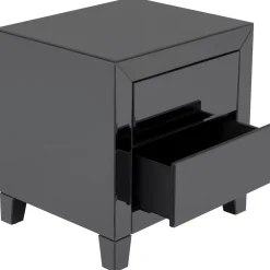 KARE Design Petite Commode Luxury Push 2 Tiroirs Gris Sale