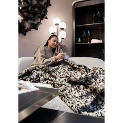KARE Design Plaid Leo Fonce 140X200Cm Best
