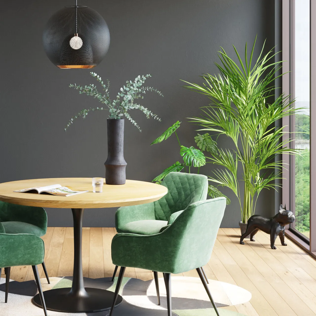KARE Design Plante Décorative Palm Tree 190Cm Hot