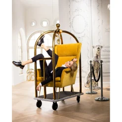 KARE Design Portant Vip Vegas Argent (1Pce) New