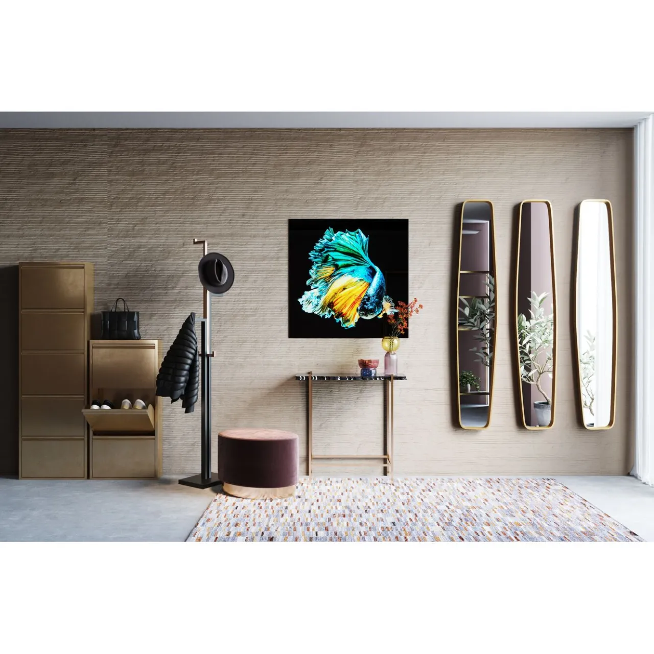 KARE Design Portemanteau Casino Cuivre Hot