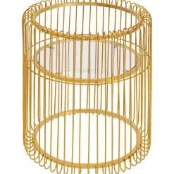 KARE Design Porte-Plantes Wire Dore 44Cm